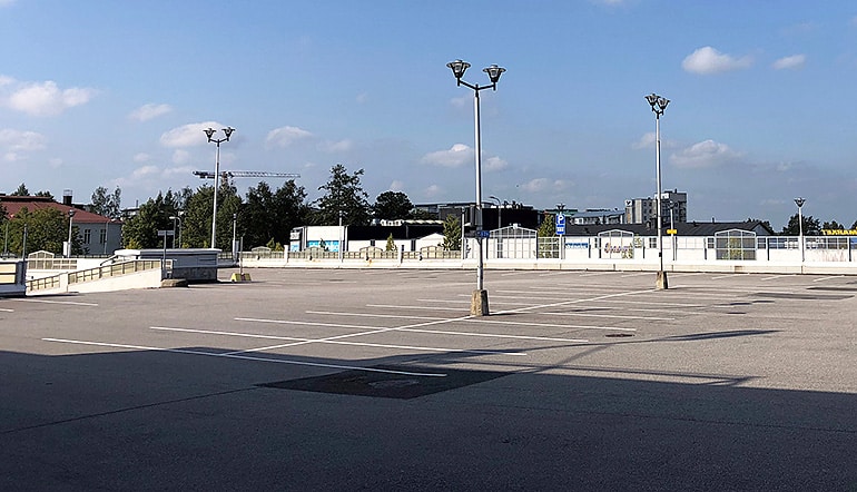 P-Megakeskus Seinäjoki, parkkikansi